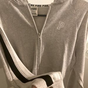 VS PINK HOODED ZIP UP